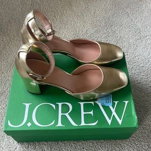 BRAND NEW J CREW HEELS